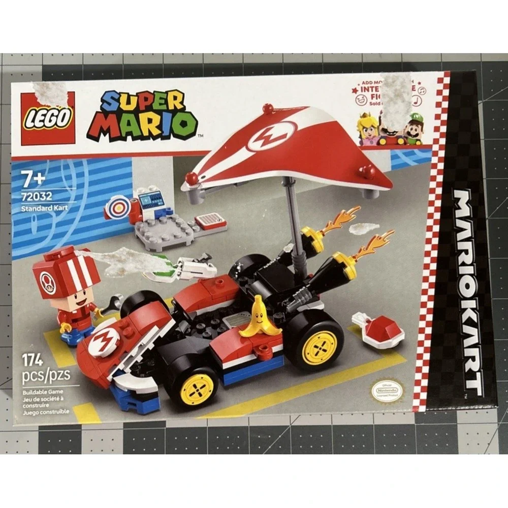 Lego 72032 Super Mario Standard Kart Mariokart‎ New Sealed